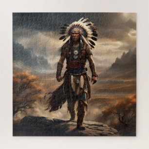 Indianerpuzzle Puzzle