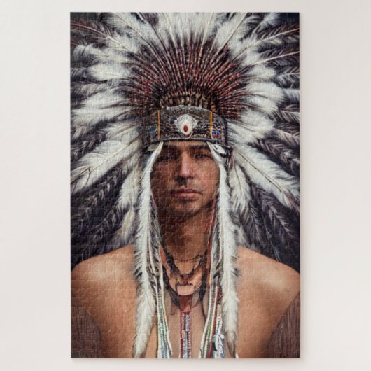 Indianerpuzzle Puzzle (Vertikal)