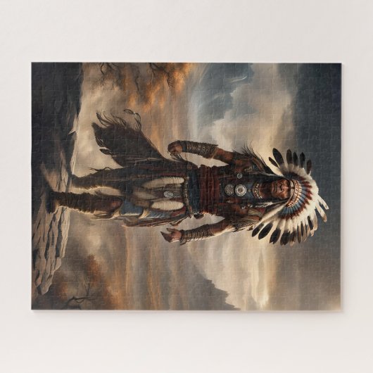 Indianerpuzzle Puzzle (Horizontal)