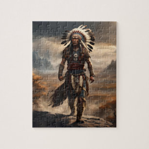 Indianerpuzzle Puzzle