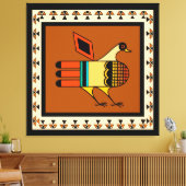 Indianerquail Leinwanddruck (Insitu (Wohnzimmer))