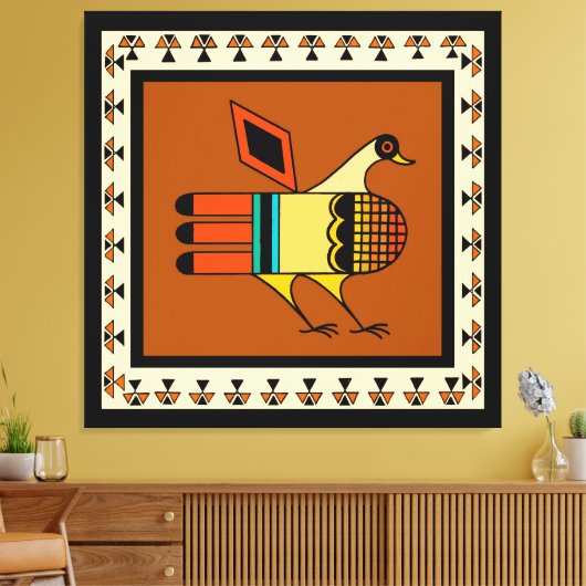 Indianerquail Leinwanddruck (Insitu (Wohnzimmer))