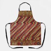 Indianerquilprint in mehrfarbiger Farbe Schürze (Vorderseite)
