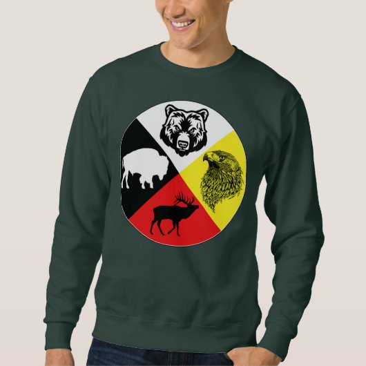Indianerrad sweatshirt (Vorderseite)