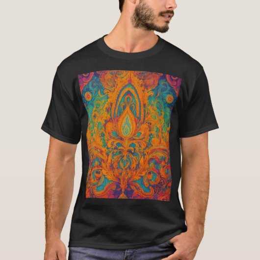 Indianerrangoli-T - Shirt (Vorderseite)