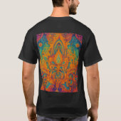Indianerrangoli-T - Shirt (Rückseite)