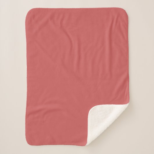 Indianerrot Sherpadecke (Vorderseite)