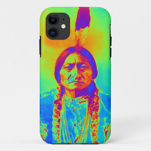 IndianerschienenBull Case-Mate iPhone Hülle (Rückseite)