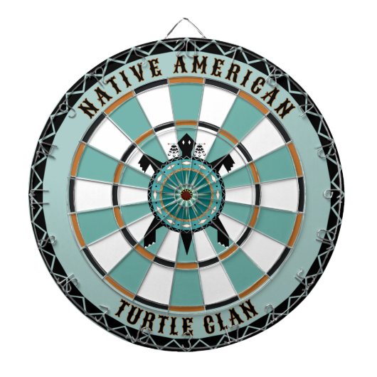 Indianerschildkröte Dartscheibe (vorne)