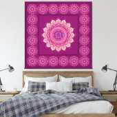 Indianerschmuck Leinwanddruck (Insitu (Schlafzimmer))