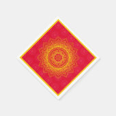 Indianerschmuck Serviette (Ecke)