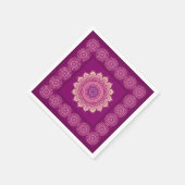 Indianerschmuck Serviette (Ecke)