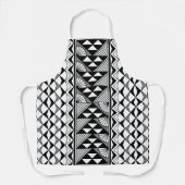 Indianersonne und Regen in Grau Schürze (Vorderseite)