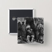 Indianerstamm Button (Vorne & Hinten)