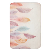 Indianerstamm der amerikanischen Feather Backgroun Badematte (Vorderseite Vertikal)