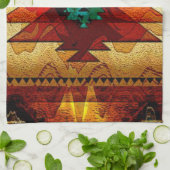 Indianerstamm Geschirrtuch (Gefaltet)