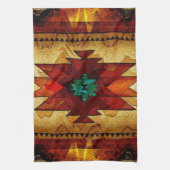 Indianerstamm Geschirrtuch (Vertikal)