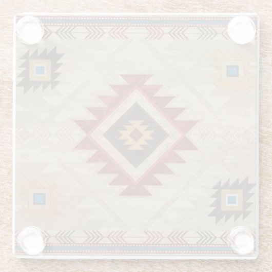 Indianerstamm Glasuntersetzer (Rückseite)