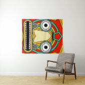 Indianerstamm Wandteppich (Beispiel (Horizontal))