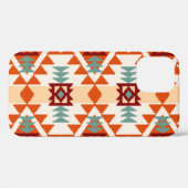 Indianerstil Geometrie nahtlos Case-Mate iPhone Hülle (Rückseite (Horizontal))