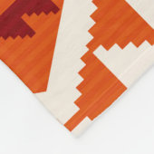 Indianerstil Geometrie nahtlos Fleecedecke (Ecke)