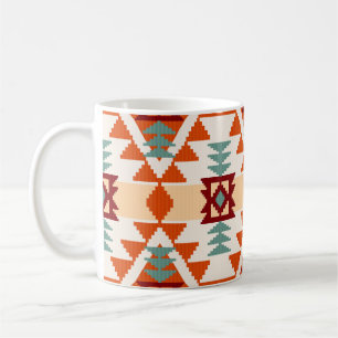 Indianerstil Geometrie nahtlos Kaffeetasse