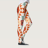 Indianerstil Geometrie nahtlos Leggings (Rechts)