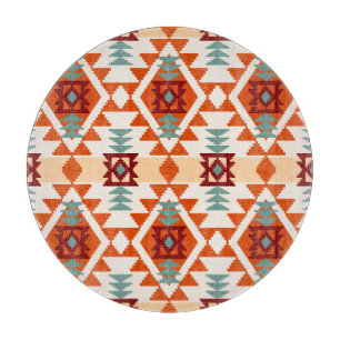 Indianerstil Geometrie nahtlos Schneidebrett