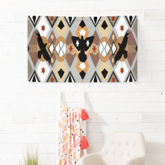 Indianerstück Banner (Insitu)