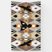 Indianerstück Banner (Vertikal)