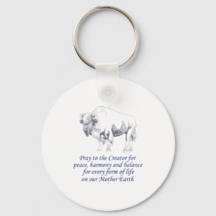 Indianersymbolismus Schlüsselanhänger