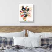 Indianertänzerin II Leinwanddruck (Insitu (Schlafzimmer))