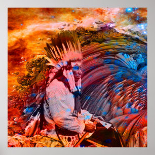 Indianertraum Poster