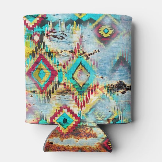 Indianertribale Sublimierung Dosenkühler (Rückseite)