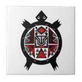 Indianertribut Fliese (Vorderseite)