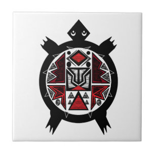 Indianertribut Fliese