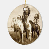 Indianerverzierung Keramik Ornament (Links)