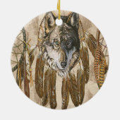 Indianerverzierung Keramik Ornament (Hinten)