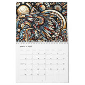 Indianervögel Kalender (Mär 2027)