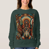 Indianervögel Sweatshirt (Vorderseite)