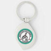 Indianerwal Red Haida Orca Killer Schlüsselanhänger (Vorderseite)