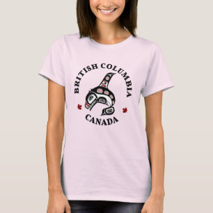 Indianerwal Red Haida Orca Killer T-Shirt