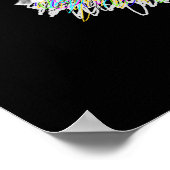 Indianerwolf Poster (Ecke)