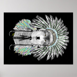 Indianerwolf Poster