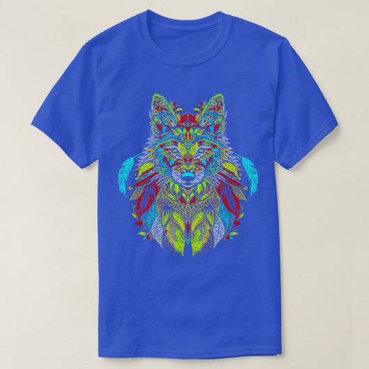 Indianerwolf T-Shirt (Design vorne)