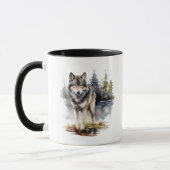 Indianerwolf-Tasse Tasse (Links)