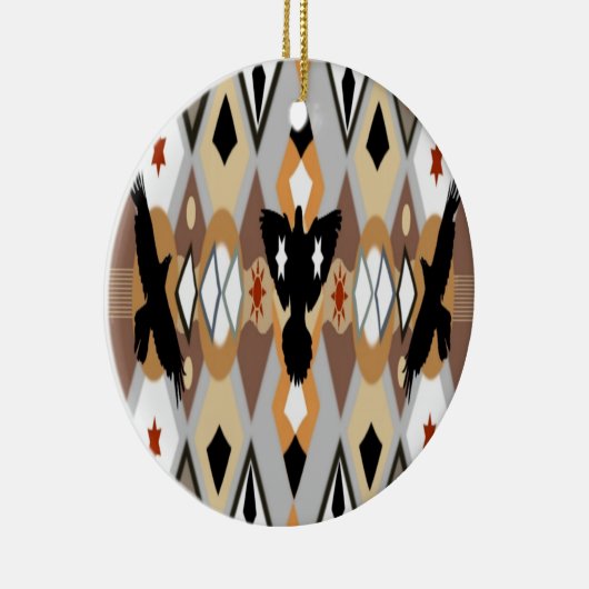 Indianerzauberer Keramikornament (Rechts)