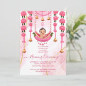 Indianerzeremonie für Babynahrung - rosa Vorlage (Stehend Vorderseite)