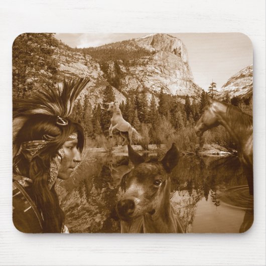 indianisch mousepad (Vorne)