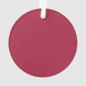 Indianische Frau Waldvogel Kunst Ornament (Rückseite)
